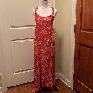 ☄️New, never worn Billabong red sundress Sz L $20